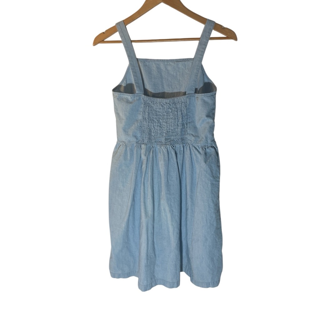 H9- J. By J.Crew Light Blue Casual Summer Dress - Picture 2 of 4